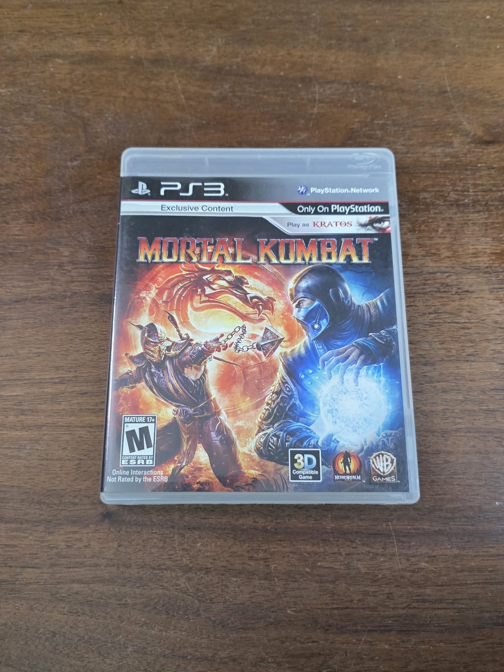 PS3 Mortal Kombat Game CIB